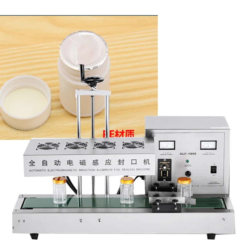 

Automatic Continuous Plastic Bottle Heat Sealing Electromagnetic Induction Aluminum Foil Sealing Machines