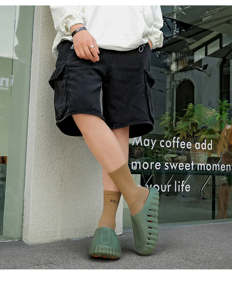 Herren-Massage-Hausschuhe, Indoor- und Outdoor-Sandalen, Strand-Sandalen, bequeme, weiche Pantoletten, Clogs, Freizeitschuhe, Herren- und Damenschuhe, Hausschuhe für den Sommer. – Detail 14
