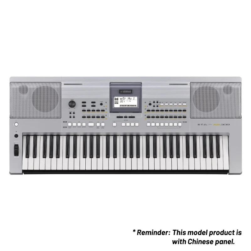 

YAMAHA KB308 61-Key Portable Keyboard for Beginners with Music Rest, Power Adapter
