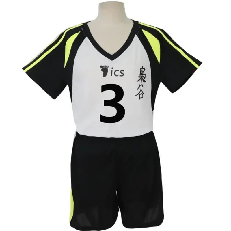 Disfraz de Haikyuu, uniforme de la Academia Fukurodani, Akaashi Keiji Koutarou Bokuto, camiseta de voleibol, ropa deportiva