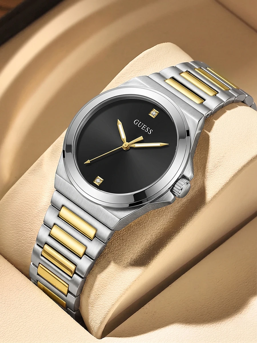 Smartwatch Guess - Zegarek męski GUESS GW0833G3 Luksusowy dwukolorowy