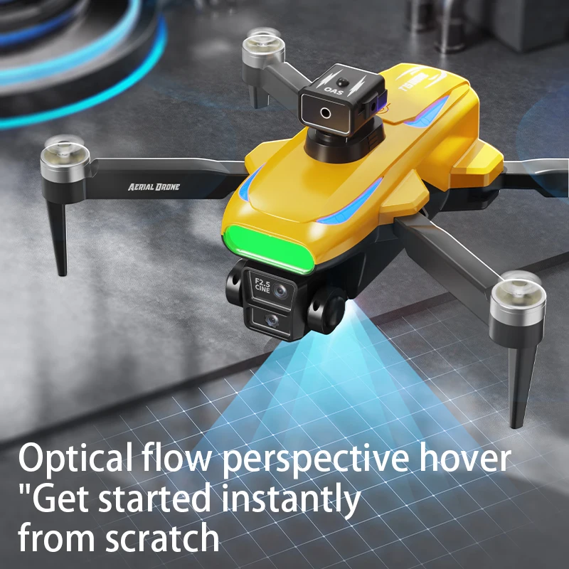 T15 RC Drone 2.4G 4K HD Fotografia Aérea Quadcopter com Câmeras Duplas 120 °   Brinquedo para iniciantes para crianças com drone de controle remoto grande angular