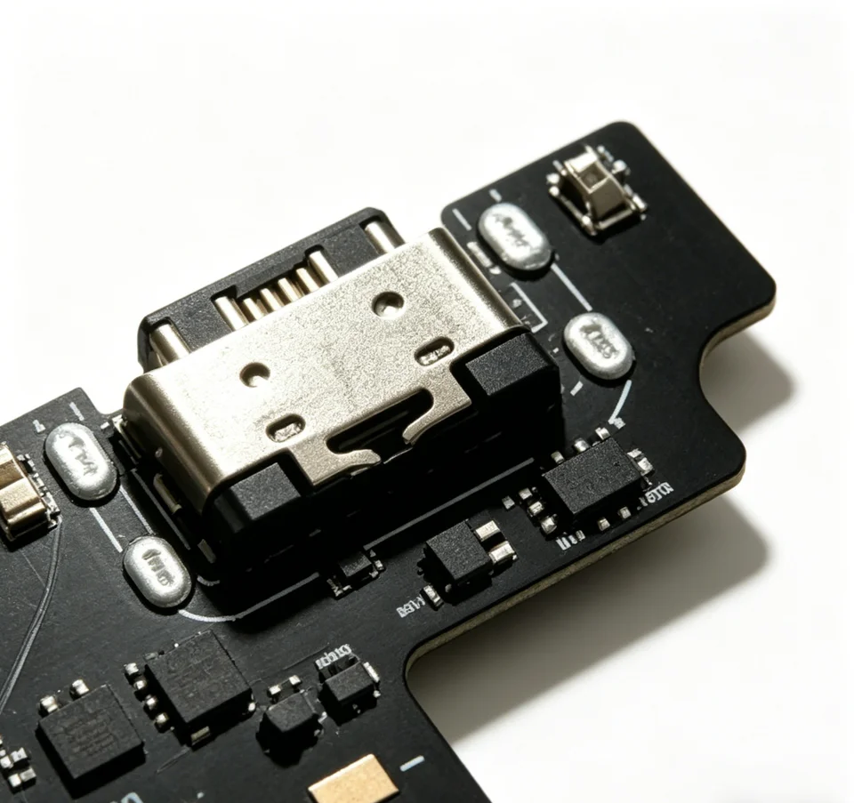Placa del Puerto USB para Doogee N55 Plus N55S Conector de Carga Puerto de Conexión Piezas de Reparación para Teléfonos Móviles 3