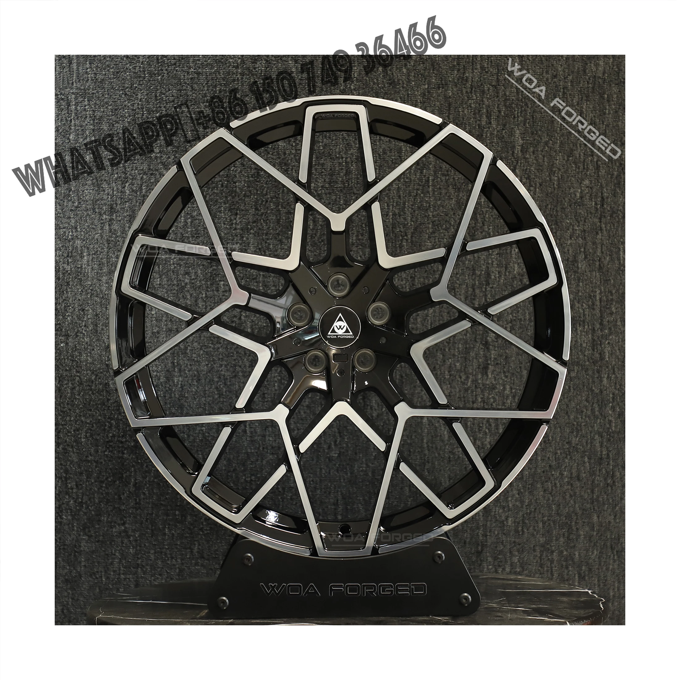 

Original Custom Forged Wheel High Quality Glossy Black Aluminum Alloy New Various 20mm 25mm 30mm 35mm 40mm 5x112 Spokes for BMW