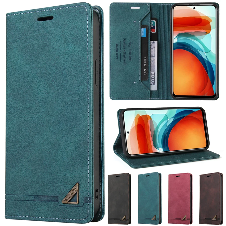 Wallet Leather Case For Redmi 10 9 9A 9C 9T Note 11 11S 11 Pro 10 10S 10T 10 Pro 9 9S 9T 9 Pro 8T 8 Pro 7 Mi Poco X4 Pro M4 Pro