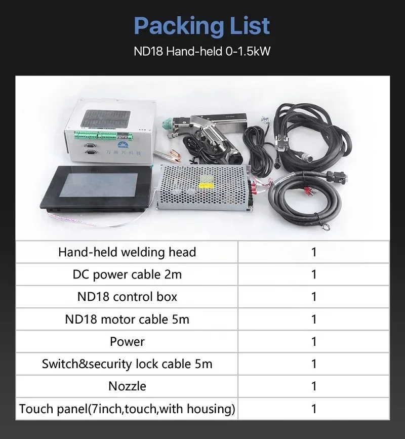 ALS Factory Prices Lightweight WSX ND18 Wobble Handheld Welding Head For Handheld Fiber Laser Welding Machine