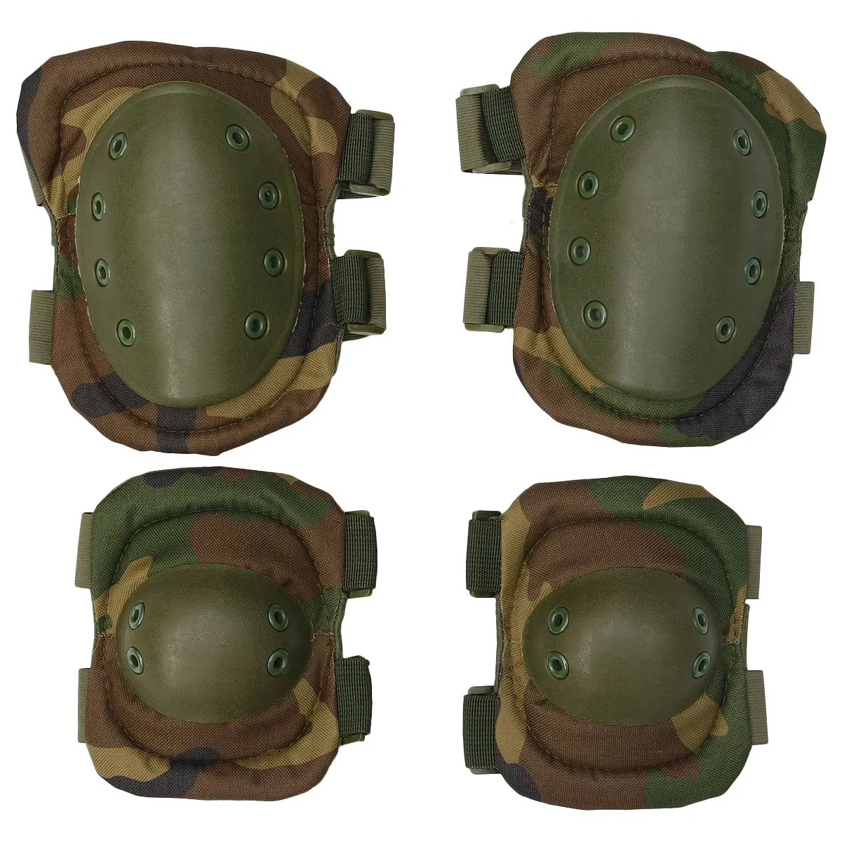 

Crash Knee Pads Sports Protector Adjustable Brace Support Riding Climbing Thick Foam Durable Outdoor Basketball