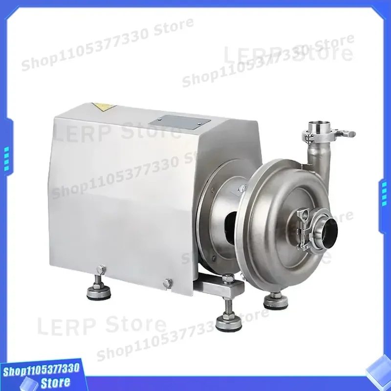 SS304 Stainless Steel Centrifugal Pump Sanitary Grade Open Impeller Mechanical Parts for Beverage Wine Processing Machinery