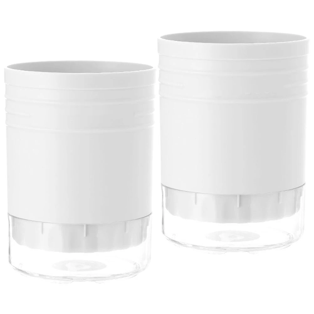 

2pcs Kitchen Cutlery Storage Rack Chopstick Holder Spoon Rest Drain Holes Water Resistant Modern Design Kitchen