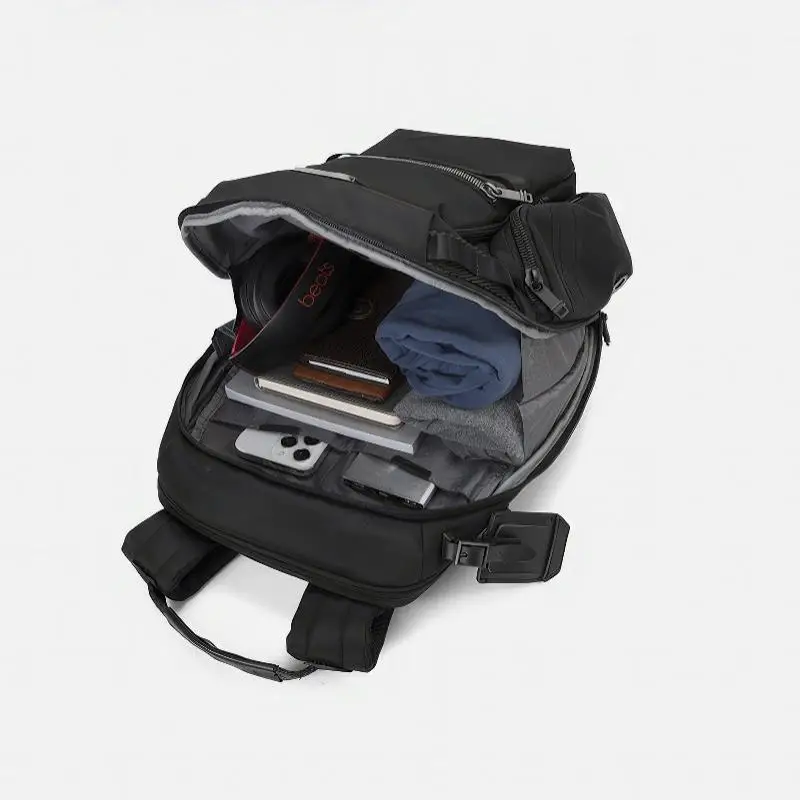 حقيبة ظهر من النايلون لجميع الأغراض - حقيبة نهارية حديثة جاهزة للأعمال، عملية وأنيقة للتنقل وعطلات نهاية الأسبوع 232793 #6