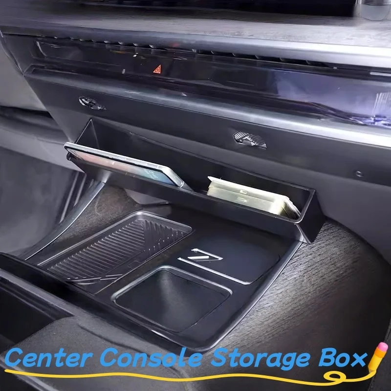 

Для BMW 7 серии G70 2023-2026: Многофункциональный органайзер для центральной консоли и зоны переключения передач, автомобильные аксессуары