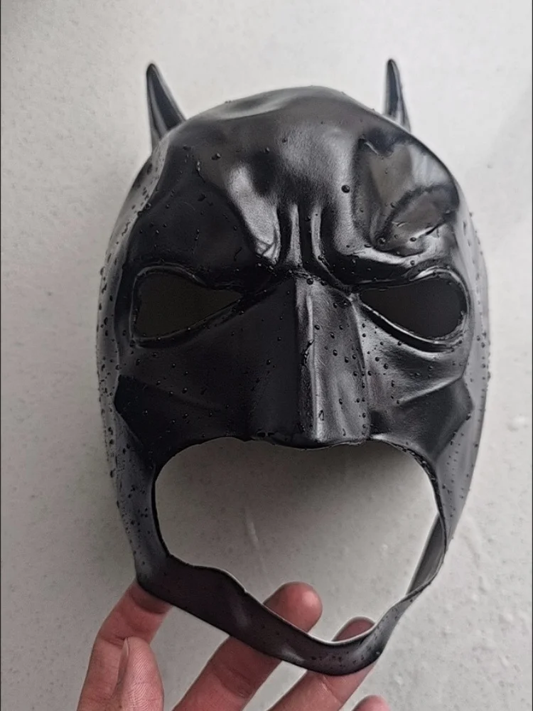 Hot Batman Head Mask Helmet Cosplay Face Mask Batman Halloween Cosplay Props, Non-Toxic And Odorless Version view 2