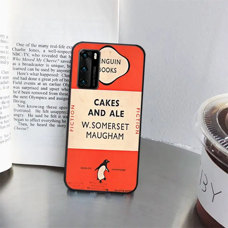 Penguin Book The Secret History Phone Case For huawei P40 P30 pro lite P10 P20 P30 psmart 2020 2019 2017 2018  P40 lite Covers