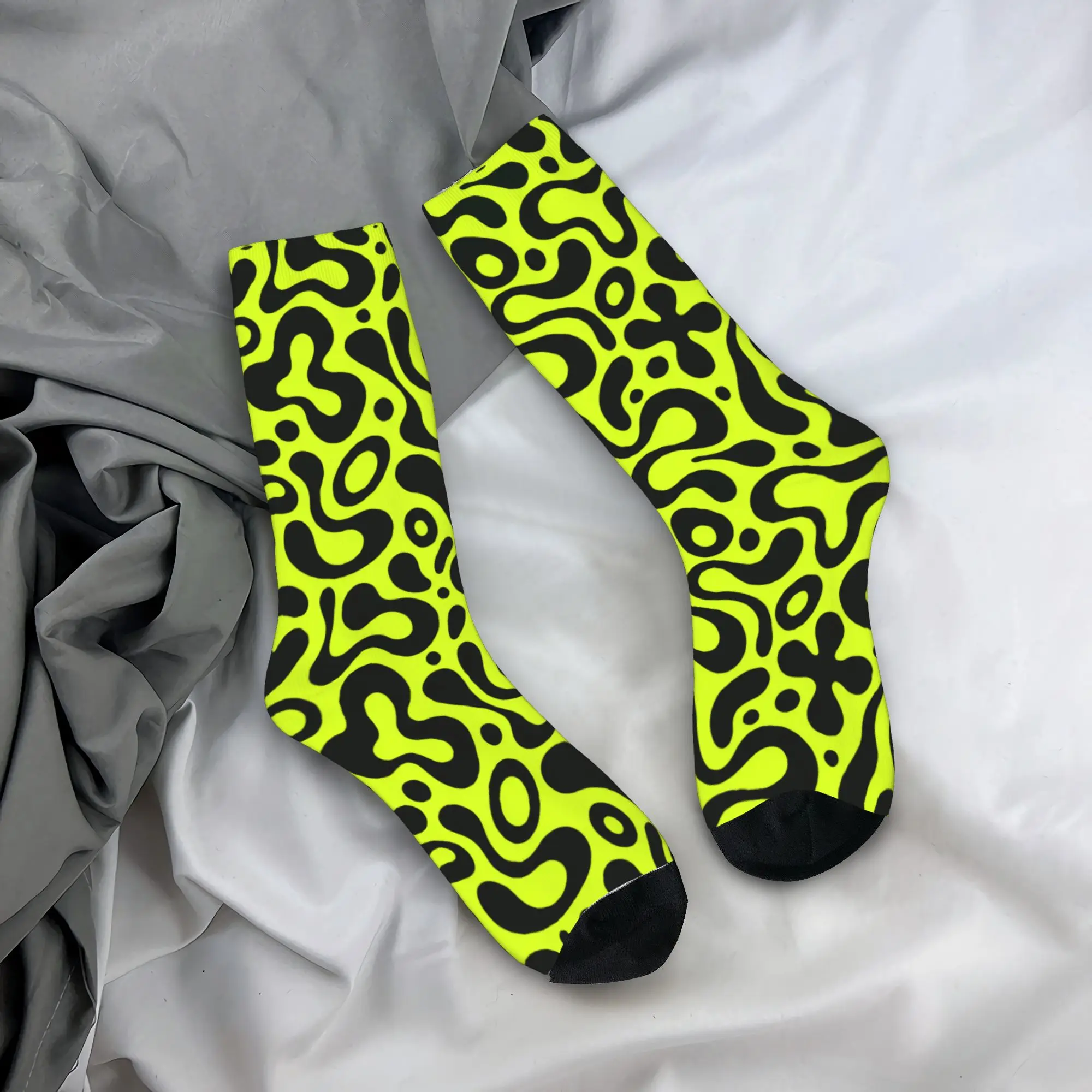 Motorcycle Racing Stockings Unisex Men L-Landos Socks Medium Soft Vintage Socks Autumn Outdoor Sports Non Slip Design Socks Gift