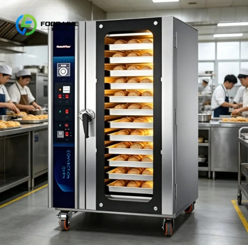 

Industrial Bakery Convection Oven Large Capacity for Baking Bread Pastry Pizza with Adjustable Temperature