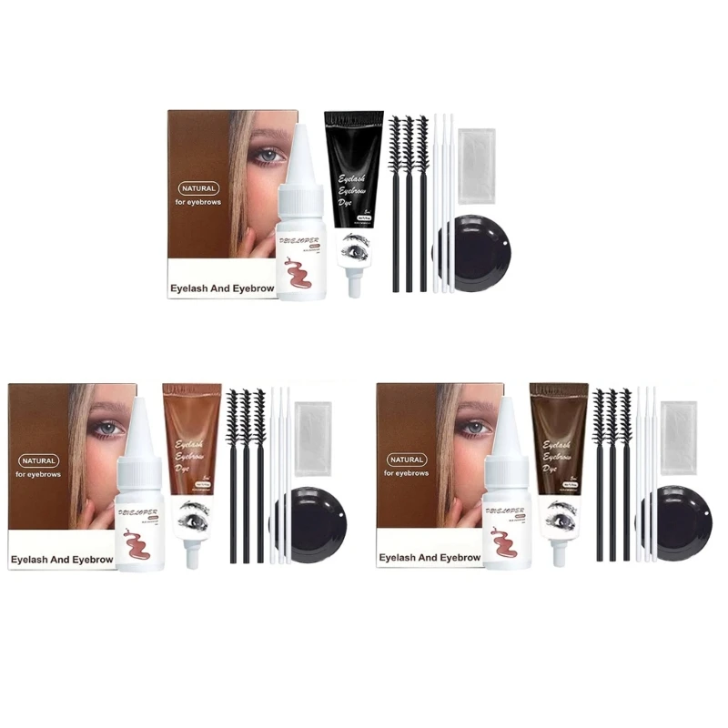 Lash Color Brow Tint Lasting Semi-Permanent Eyelash & Eyebrow Color Dropship