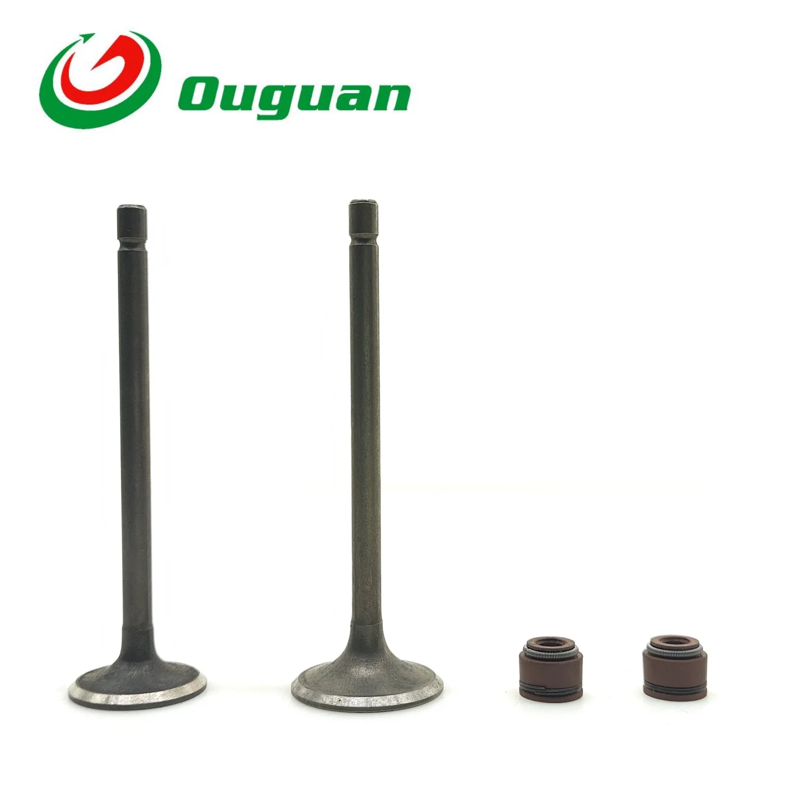 

ouguan for Suzuki HS125T Haojue HJ125T-7 UA125 UE125 QS125T 12911-20E 12912-20E Valve Intake Exhaust Stem Valve Oil Seal