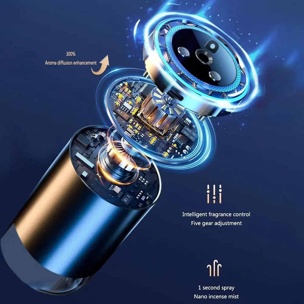 معطر هواء للسيارة الذكية قابل للتعديل رائحة السيارة الجديدة معطر الهواء رائحة السيارة التلقائية