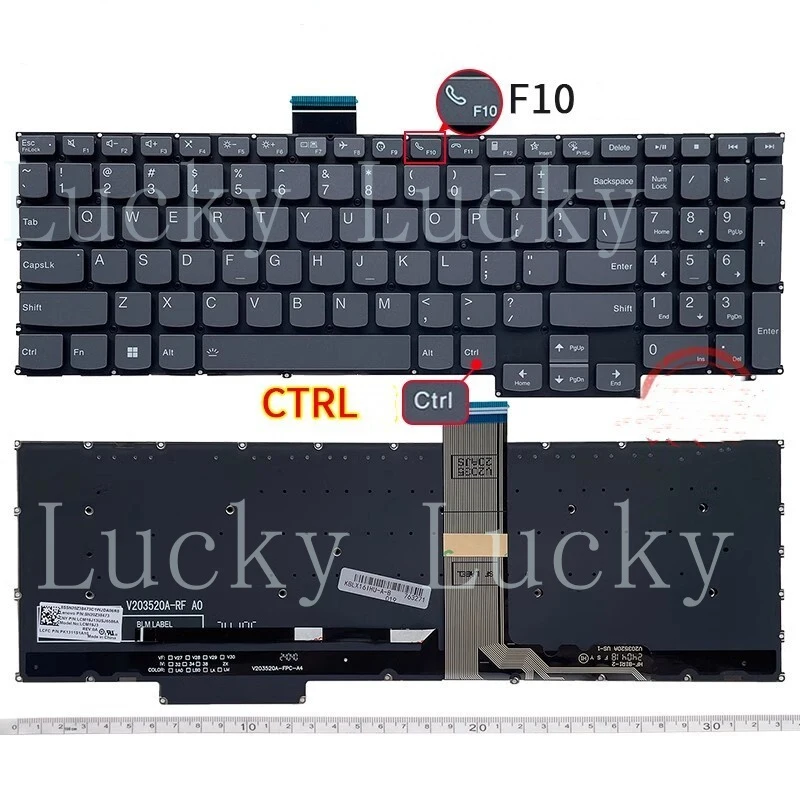 Nuevo Teclado Retroiluminado en Español para Lenovo ThinkBook 16 G4+ ARA IAP ThinkBook 16p NX ARH