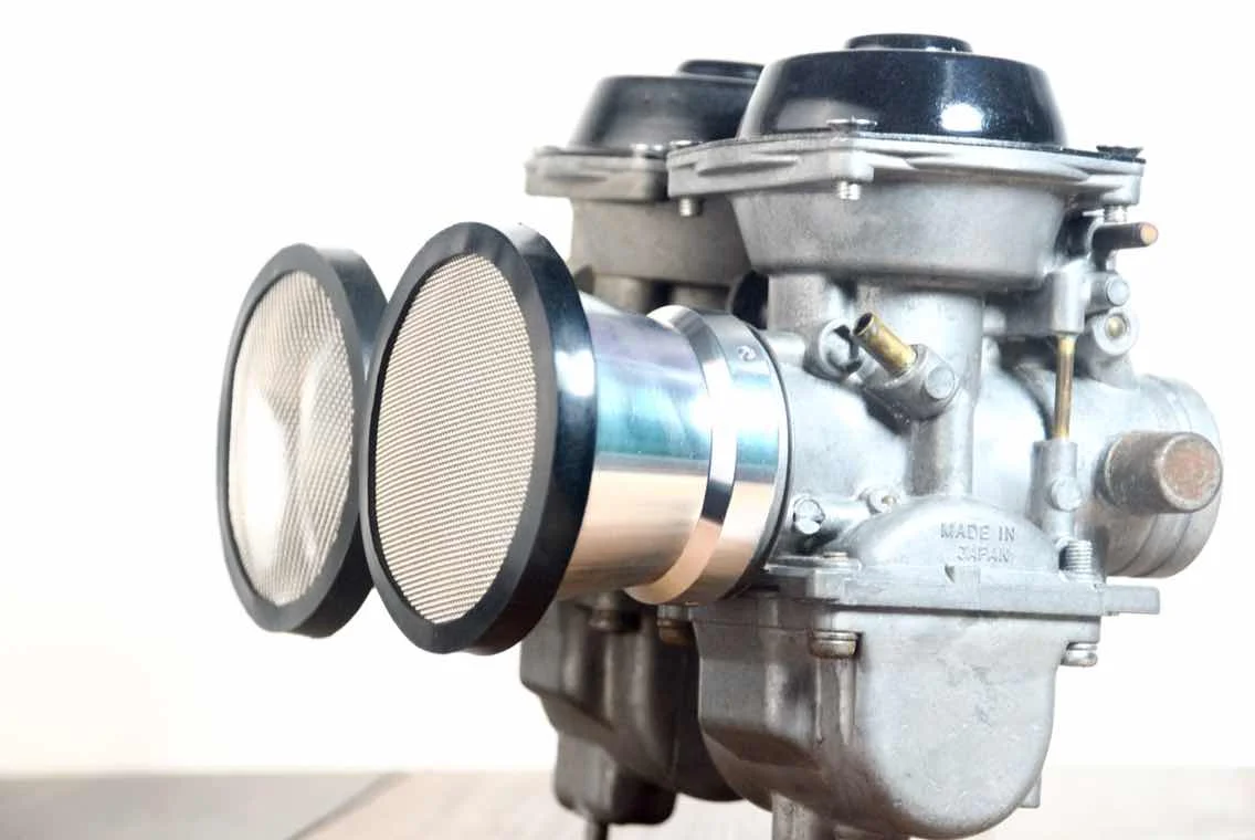 【Premium】For Retro cruiser motorcycle modified with horn mouth air filter, high-flow intake air filter, mushroom head accessorie