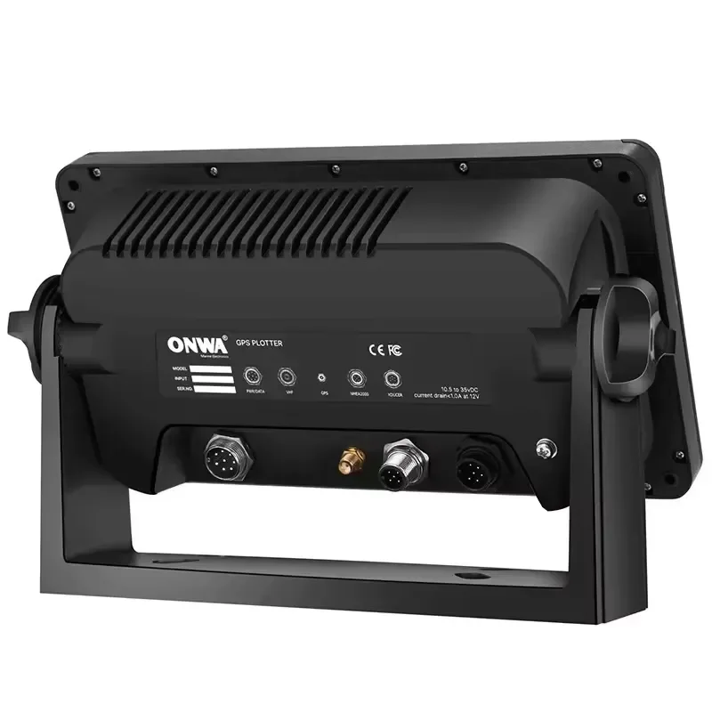 ONWA KP-25F 5 Inch Marine GPS Chart Plotter Fish Finder Echo Sounder Boat Navigation System for Fishing Yacht Sailboat