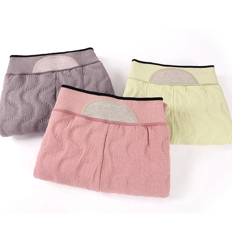 

Winter Black Wool Bottoms Wear Warm High Waist Thickened Leggings Black Women's Pencil Pants New Style