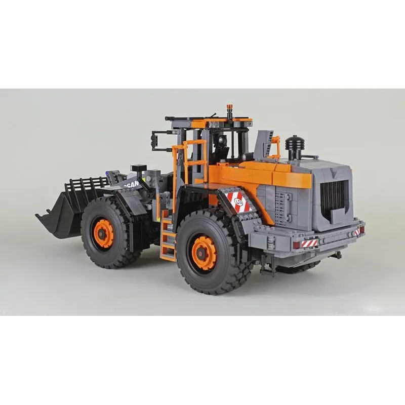 MOC-154471 Electric Doosan DL420-7 Wheel Loader 1:17 Splicing Assembly Building Blocks • 2619 Parts Adult Kids Birthday Toy Gift