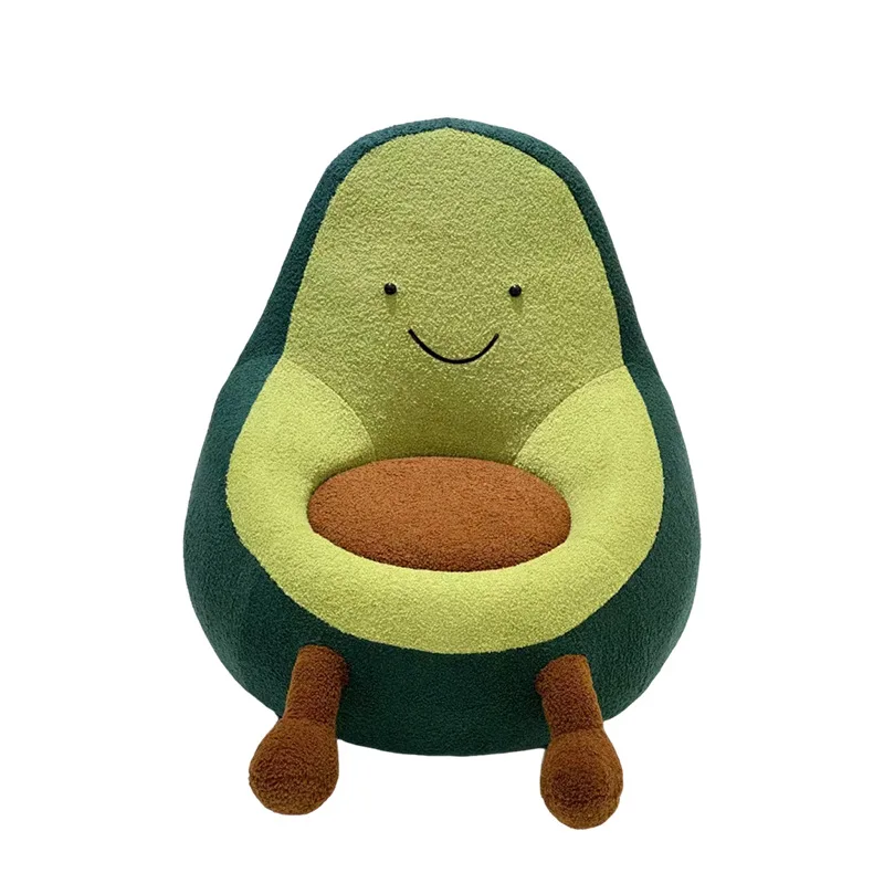 #Lazy Aocado Sofa Super Cute Cartoon Creative Single Chair Modern Simplicity Fabric Balcony Children's Sofa