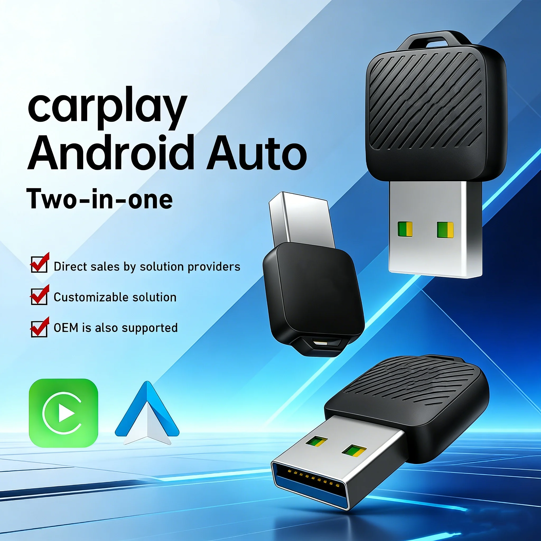 �y�Z�[�����z���C�����X2in1 Android Auto�A�_�v�^�[ ���C�����XCarPlay�h���O�� �ԍڃC���e���W�F���g�V�X�e�� AI�X�}�[�g�{�b�N�X �ԍڗp �L��CarPlay�Ή�