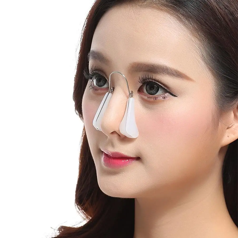 1Pc Nose Shaper Lifter Clip Nose Beauty Up Lifting Slimming Tools Straightener Corrector Nose Soft Rhinoplasty Bridge Device