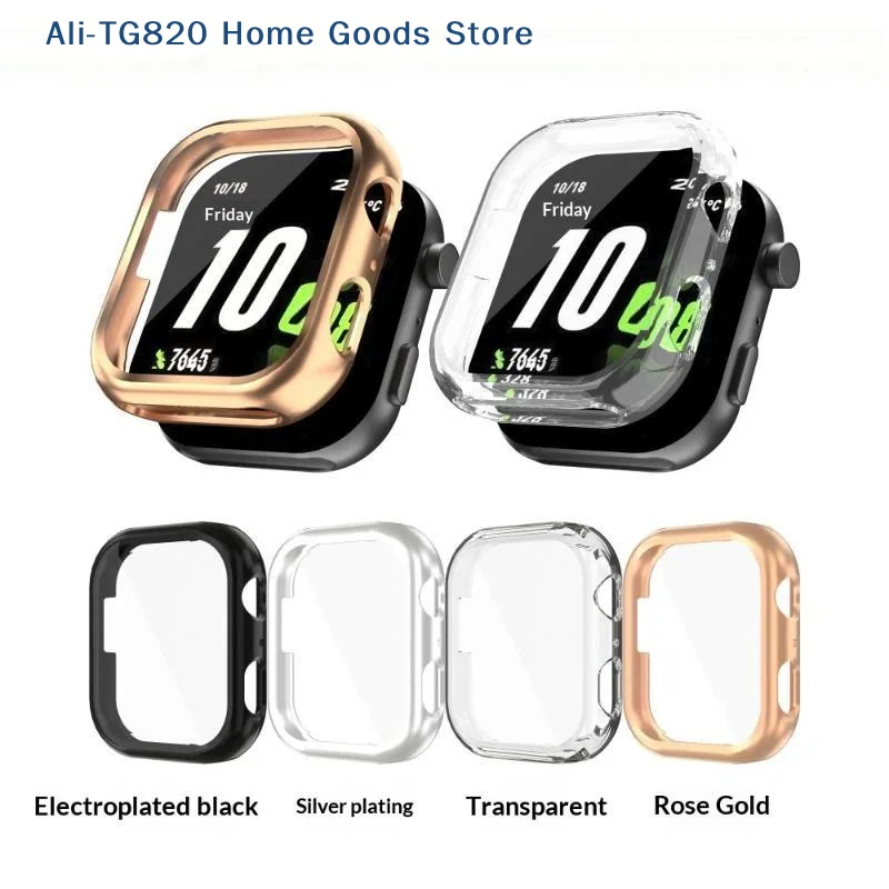 [TG820]Full Coverage TPU Watch Case For Selection Rossini 2i With Plated Finish Perfect For Daily Wear Sports Use