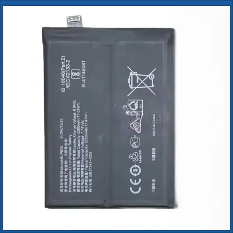 BLP825 2250mAh Phone Battery for OPPO FIND X3 NEO Replacement Batteries+Free Tools 17.02wh 8.9v