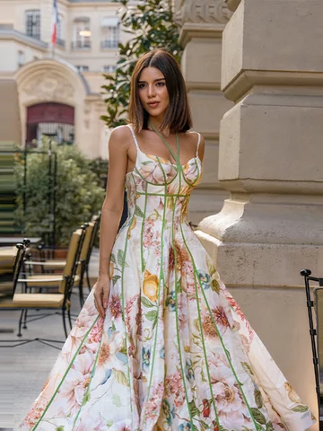Женское платье-сарафан Print Line