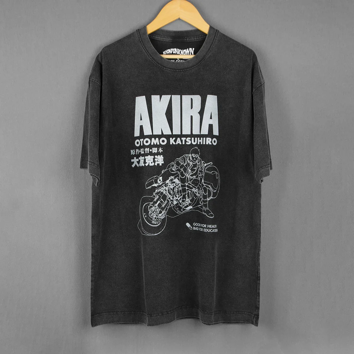 

Akira T-Shirt Otomo Katsuhiro Memories METROPOLIS Japanese Anime Cotton Mens Women Long Short Sleeves Washed Cotten Men's Shirt