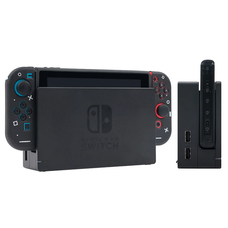 Black Game Cover Case For Nintendo Switch Soft TPU Housing Dockable Protective Shell For Nintendo Switch Joy-Con Controller