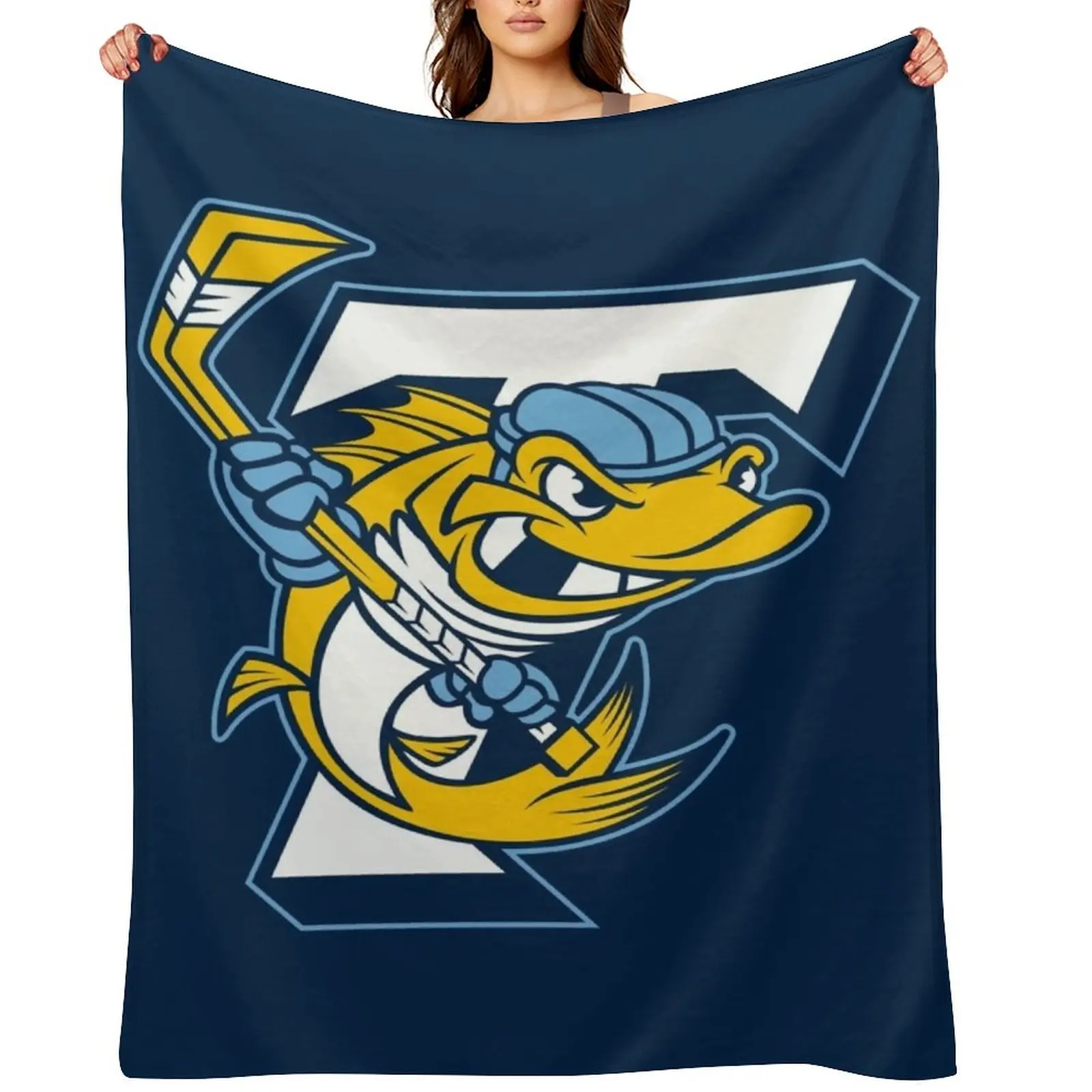 

Toledo Walleye Throw Blanket Summer decorative blankets ands For Baby Blankets