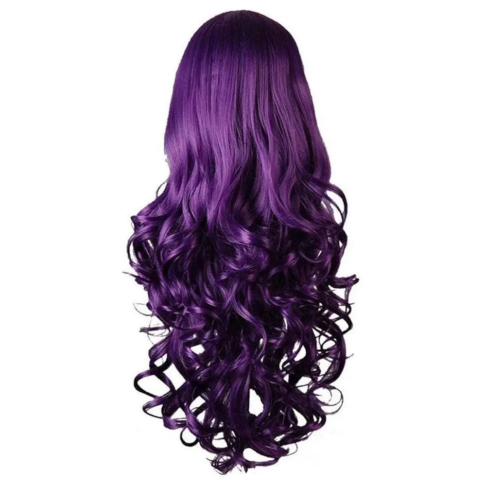 

Long 32 Heat Resistant Spiral Curly Wig for Cosplay, Anime, Daily Wear, and Parties