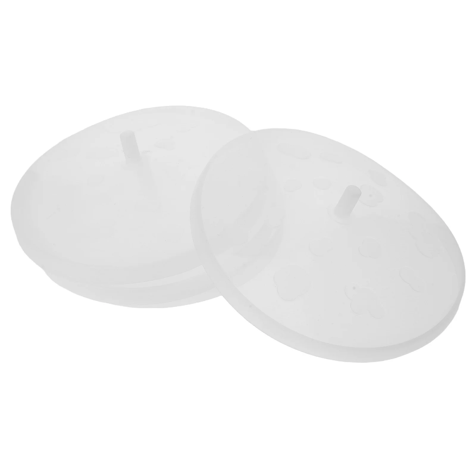 

4Pcs Microwave Popcorn Bowl Lid Replacement with Foldable Silicone Cover for Messfree Popping and Even Heating Ideal for Movie