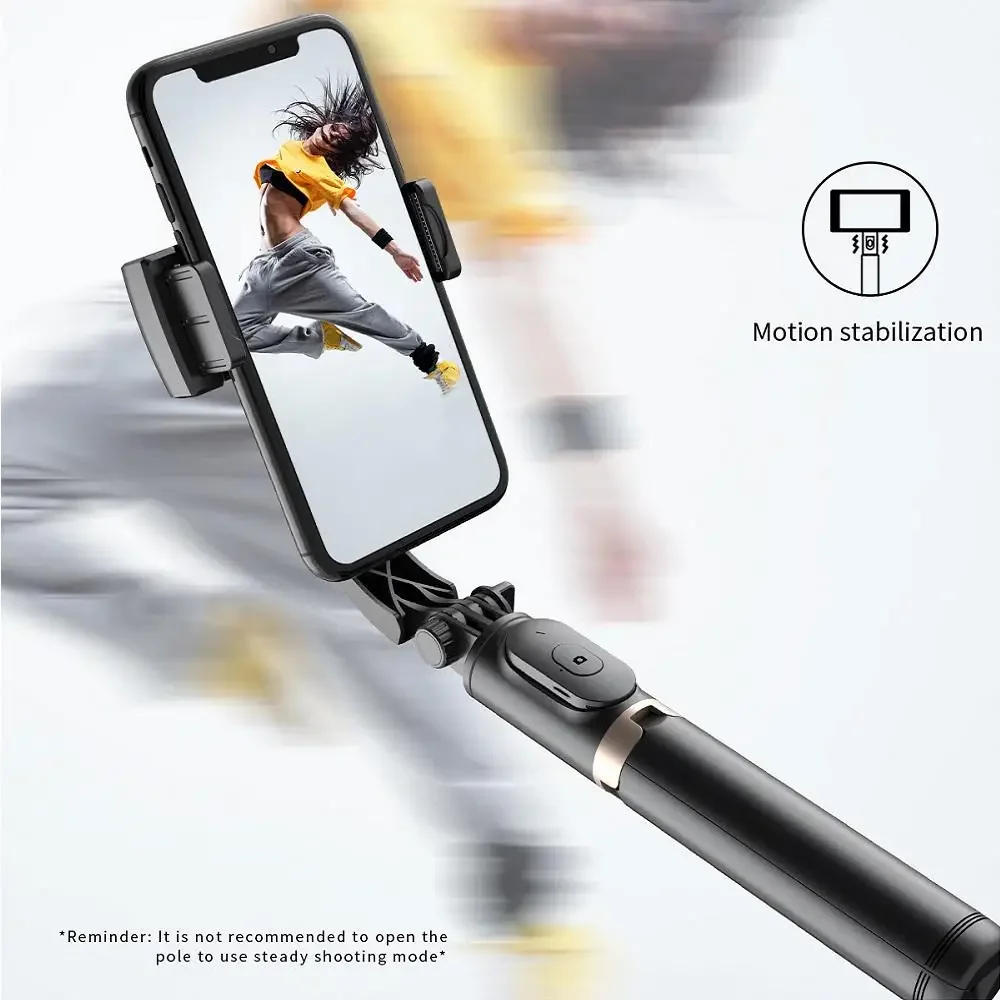 Handheld gimbal, a self -timer tripod, suitable for mobile phone stabilizer smartphone 80 cm video recording selfie shutter