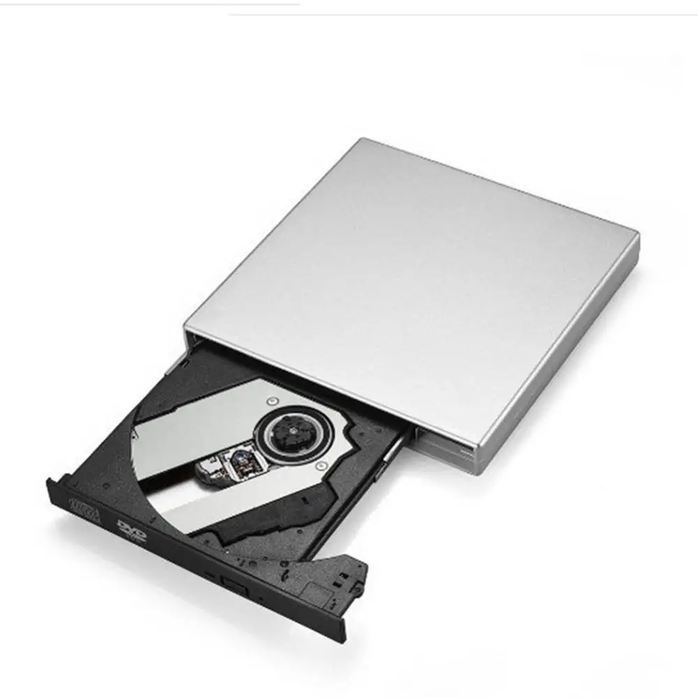 External USB 3.0 High Speed DL DVD RW Burner CD Writer Slim Portable Optical Drive for Laptop PC