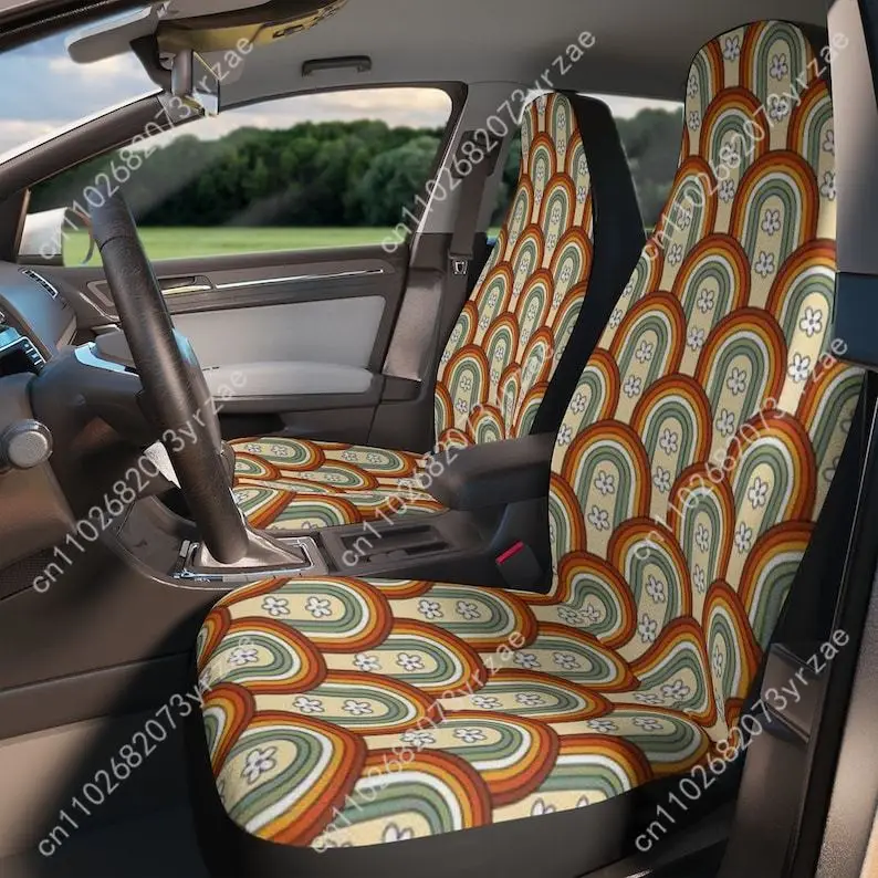 

Boho Car Seat Covers Universal Environmentally Friendly Interior Decorations Comfortable Breathable Car Seat Covers