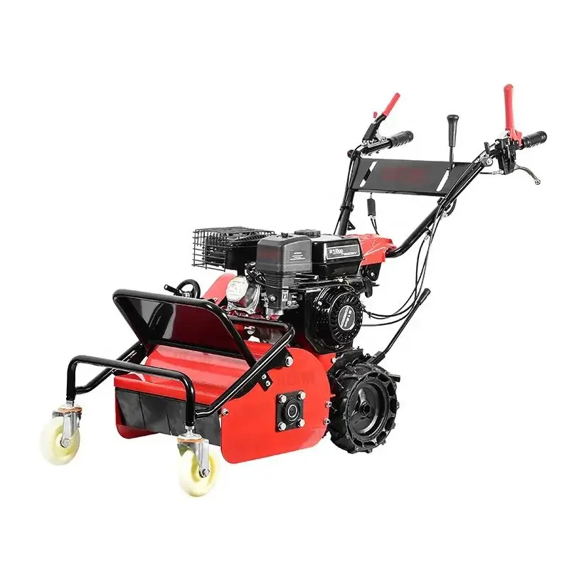 Gasoline Lawn Mower Weeding Machine Farm Garden Grass Cutting Machine Self-propelled Petrol Pto Hammer Blade Flail Mower