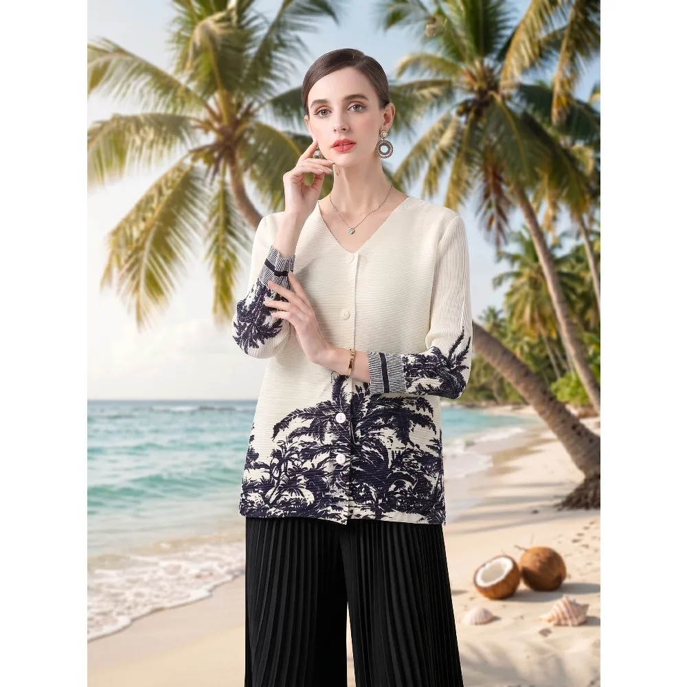 

SuperAen 2026 Spring and Summer New Fashion Casual Loose Women's Elegant Pleated Shirt Oversize Shirts