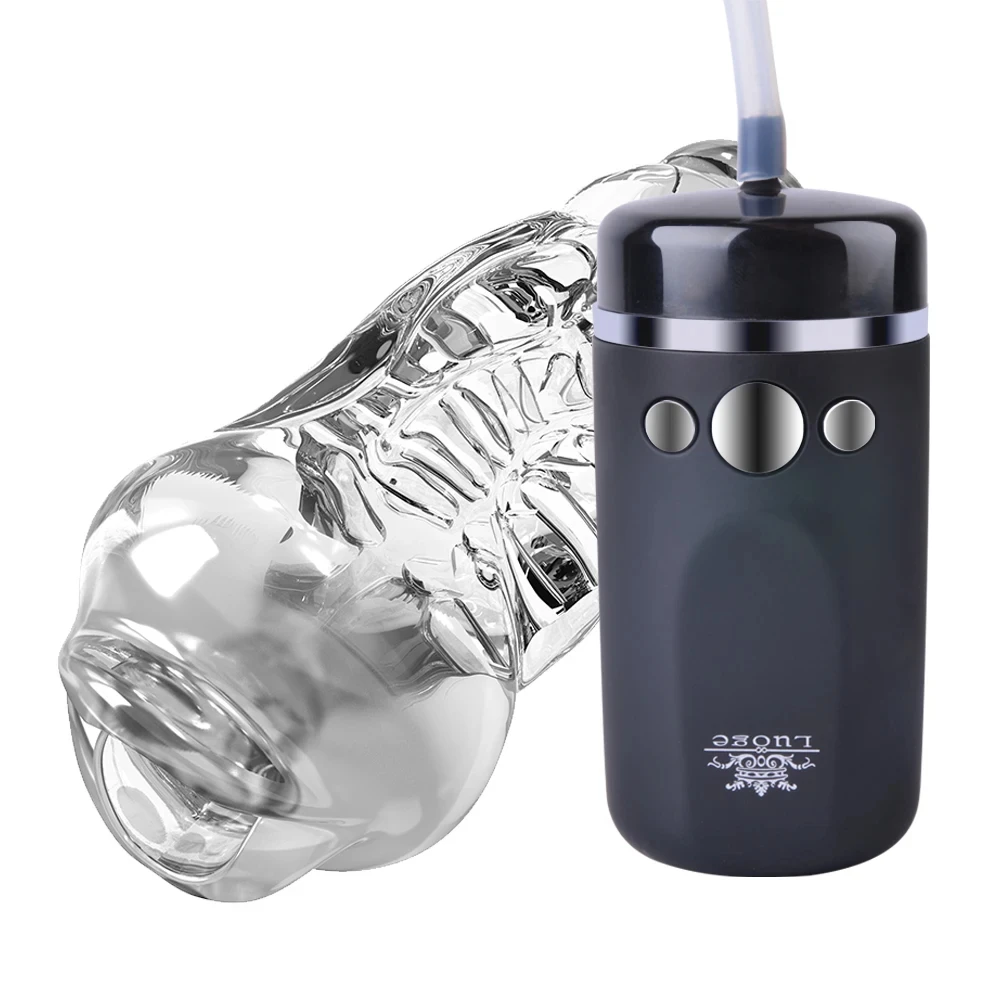 Sex Toys for Men Auto Masturbator Cup Strong Sucking Oral Blowjob Machine Penis Pump Trainer Pocket Pussy Adult Supplies