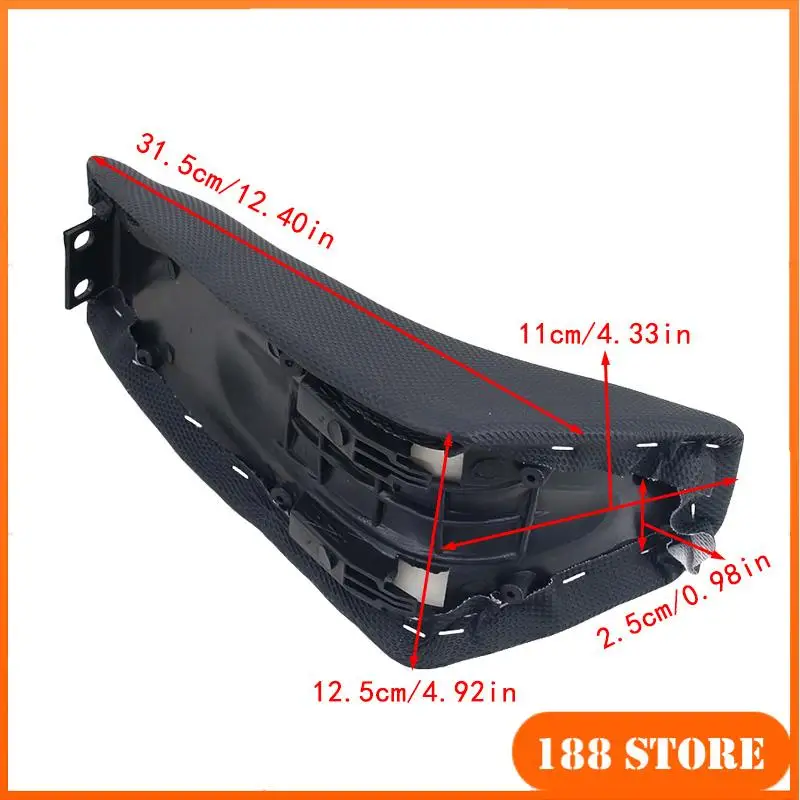 High Quality Mini Dirt Bike Seat 49cc Soft Gel Pad Motorcycle Cushion Comfortable Breathable Long Rides Impact view 3