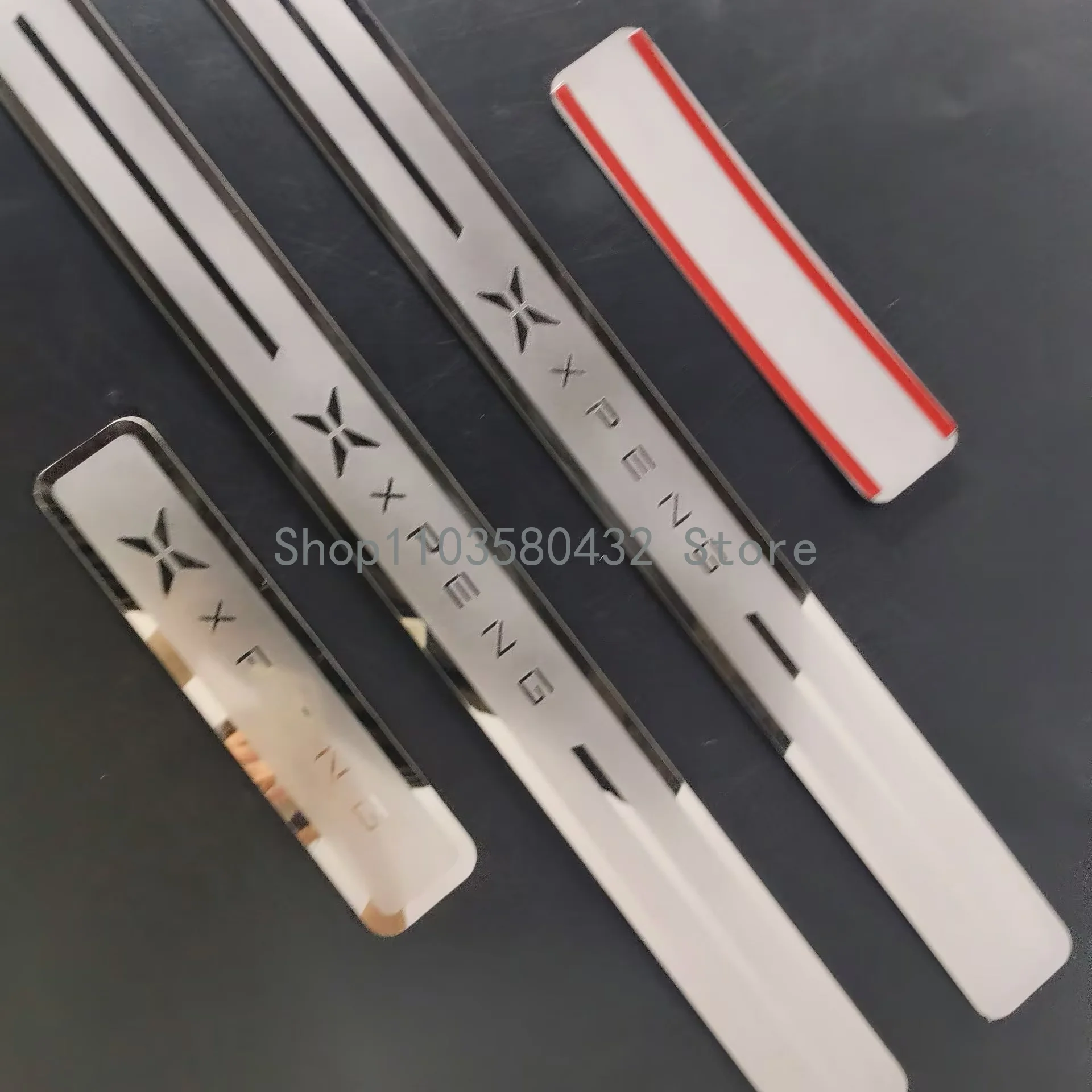 For XPENG X9 P5 P7 G3 G3I G6 G9 2021~2025 Scuff Plate Door Sill Entry Guards Trim Threshold Pedal Stickers Car Accessories