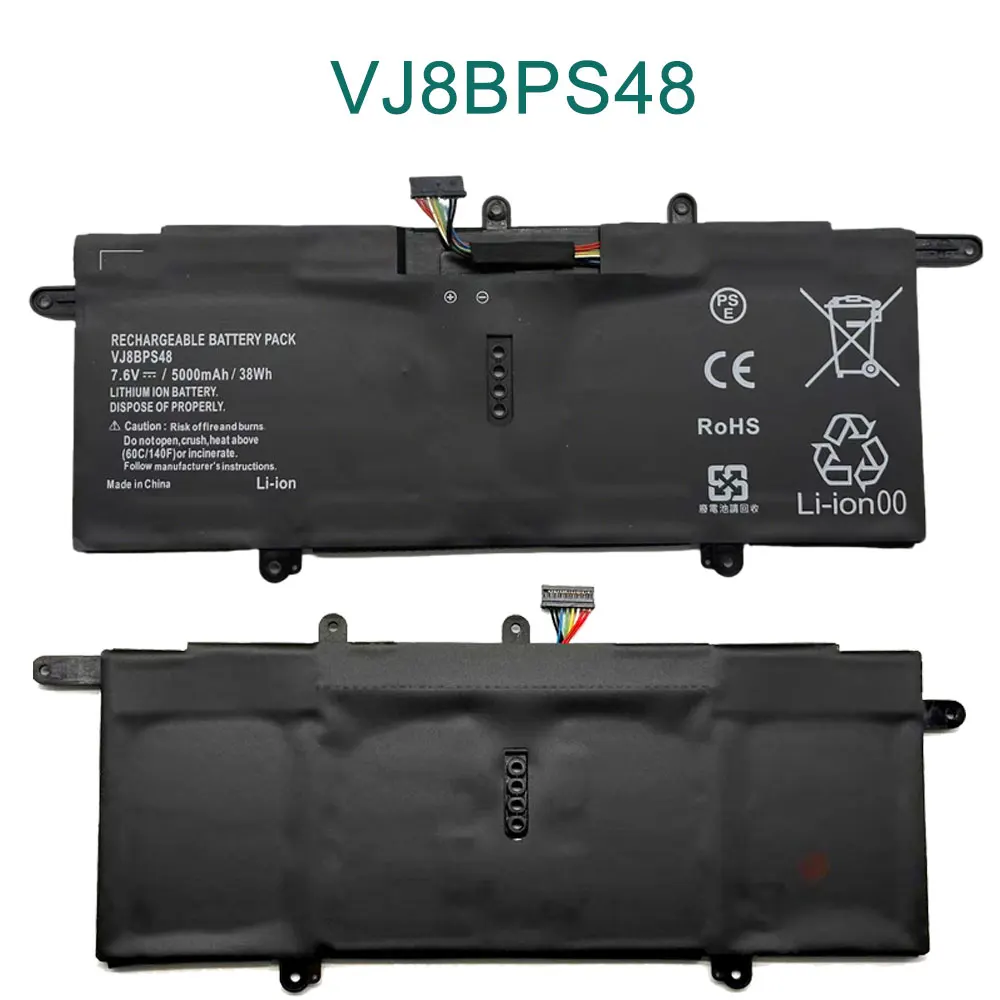 BOTODA 7.6V 38Wh5000mAh VJ8BPS48 Laptop Battery For Sony VAIO S11 Series Rechargeable Battery High Quality