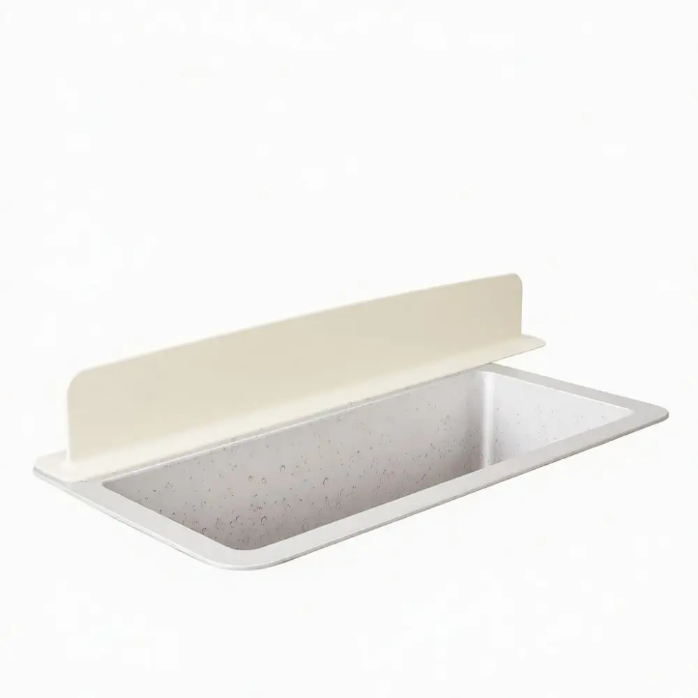 Silicone Sink Water Splash Guard Suction Cup Kitchen Countertop Baffle Bathroom Basin Protector Anti Splash Barrier Pad