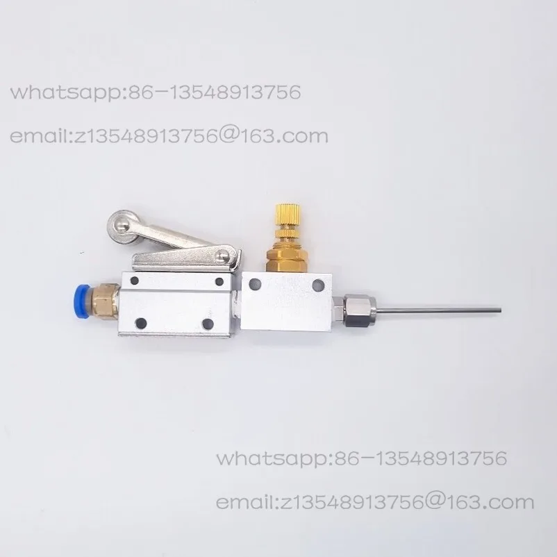 Needle Adjustable Blower Gun Precision Watch Repair Tool Square Air Gun Precision Blower Pen Small Thin Tube Blower Gun