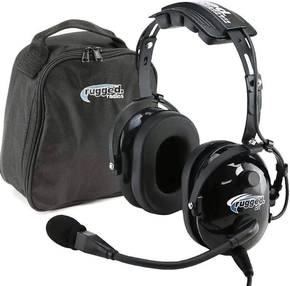 

Aviation Pilot Headset for Student Pilots, Clear Hear Speakers, Noise Canceling Microphone, Foam Ear Seals